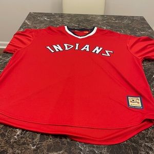 Indians Jersey. Red. Size 3XT
